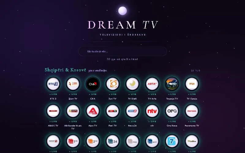 DREAM TV — TV & radio app