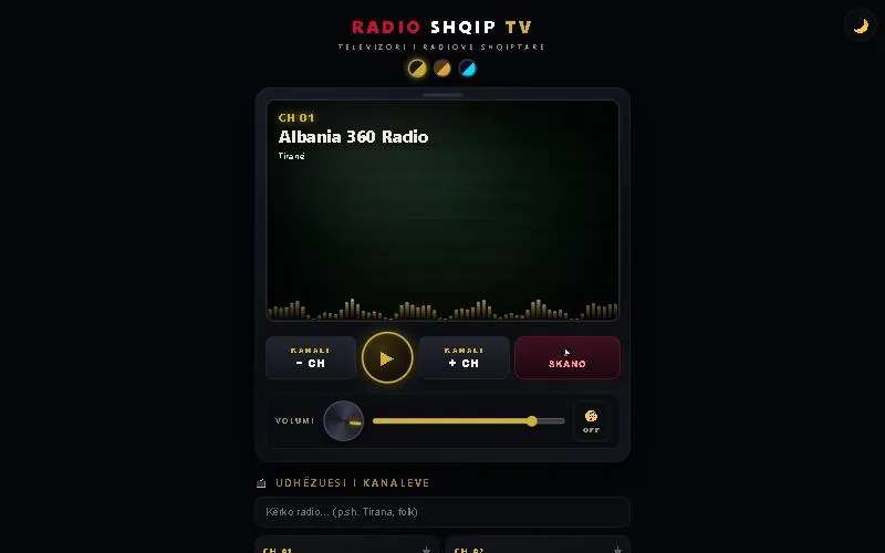 Radio Shqip — Albanian radio app